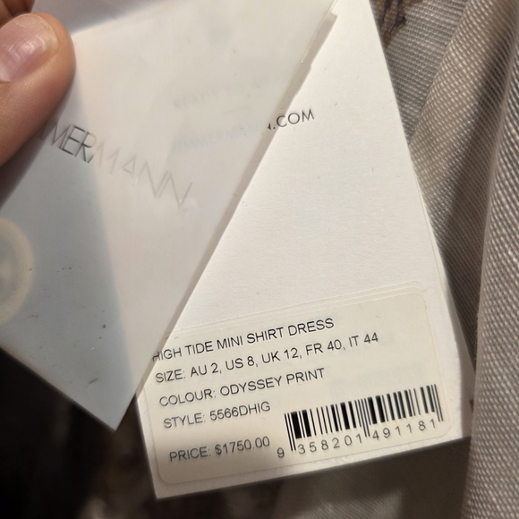 Zimmermann Pastel Print Midi Dress - Picture 6 of 7